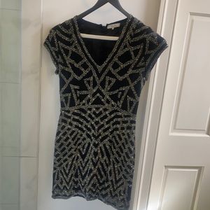 Parker beaded dress size small!